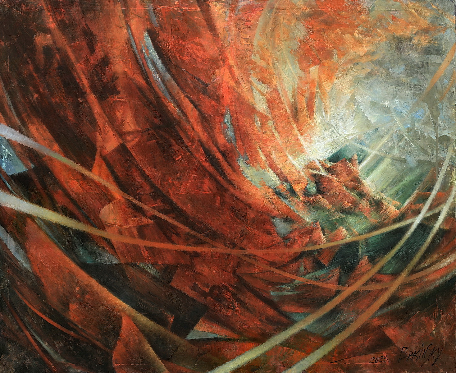 15  Braginsky Arthur ,,Music of the Spheres,, 100x120,2023. 2900 euro